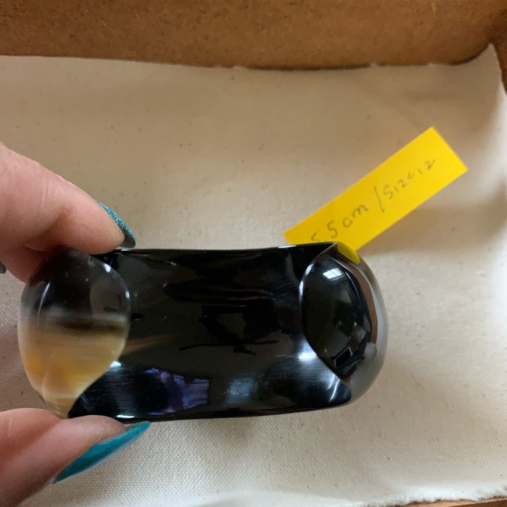 Natural Buffalo Horn cuff